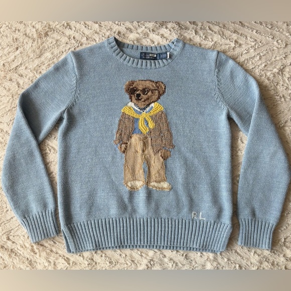 Ralph Lauren Polo Bear Sweater S - Picture 1 of 7